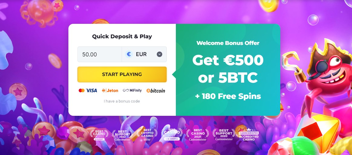 BitStarz Bonus bez deposity 20 darmowe spinow