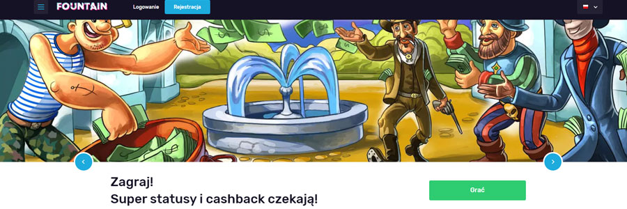 Fontan: 300% na Pierwszą Wpłatę