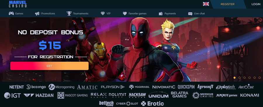 Marvel casino 80 zł Bonus Bez depozytu za rejestrację