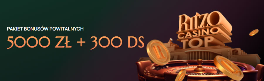 Ritzo: 100% + 70DS na Pierwszą Wpłatę