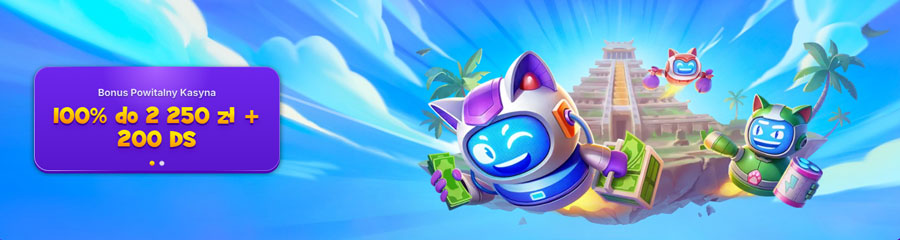 RoboCat: 100% + 200FS za Pierwszą Wpłatę