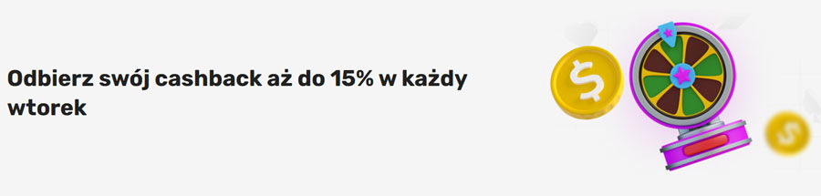 Win: Cashback do 15%