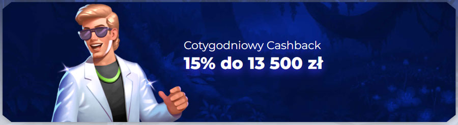 Sportaza: Cashback Casino do 15%