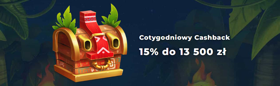 Wazamba: Cashback Casino do 15%