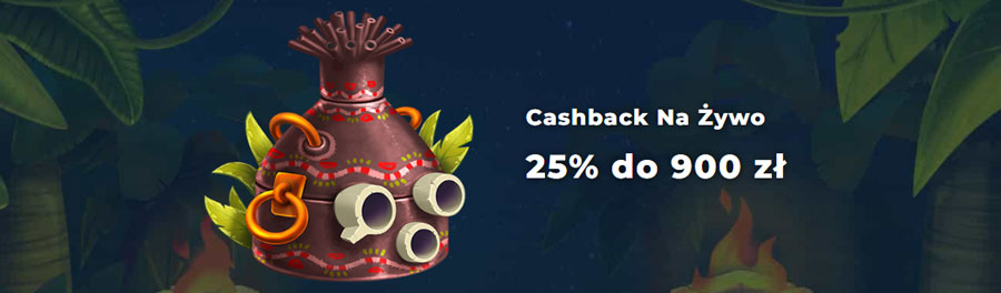 Wazamba: Cashback Na Żywo do 25%