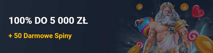 CoinsGame: 100% + 50FS za Pierwszą Wpłatę