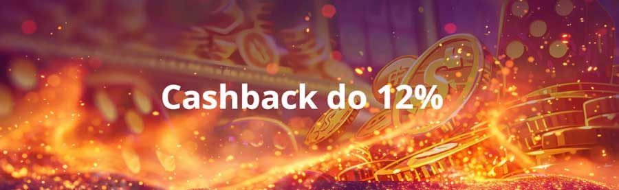 VulkanVegas: Cashback do 12%