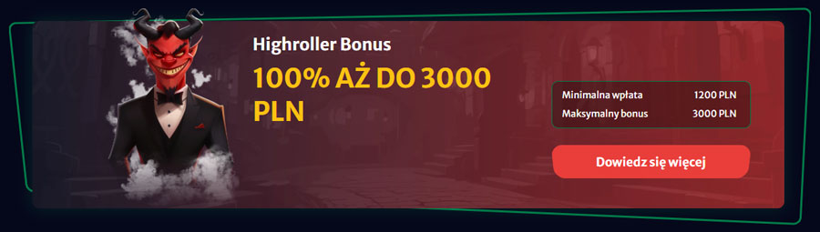 HellSpin: 100% do 3 000 zł za Pierwszą Wpłatę