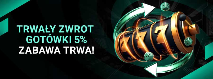 1Bet Casino PL: Cashback 5%