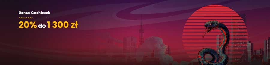 WildTokyo PL: Cashback do 20%