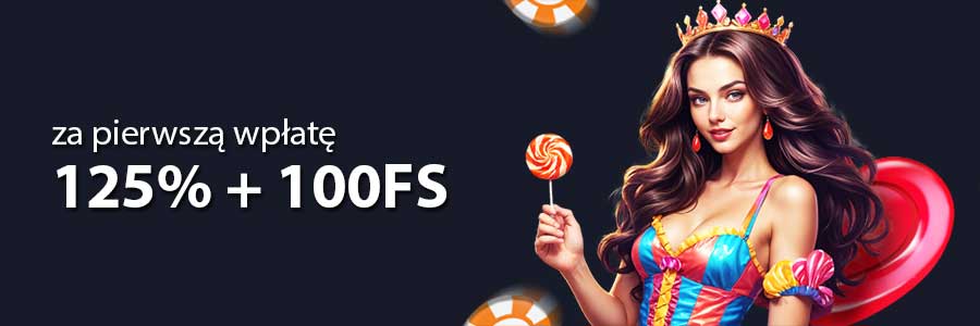 Vox Casino PL: 125% + 100FS za Pierwszą Wpłatę