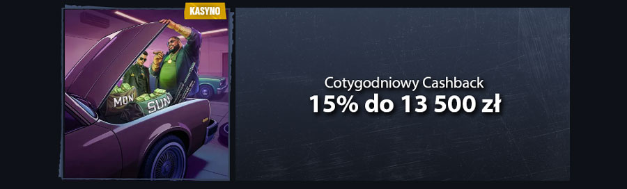 Mafia: Cashback Casino do 15%
