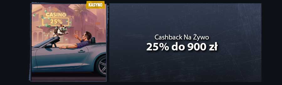 Mafia: Cashback Na Żywo 25%