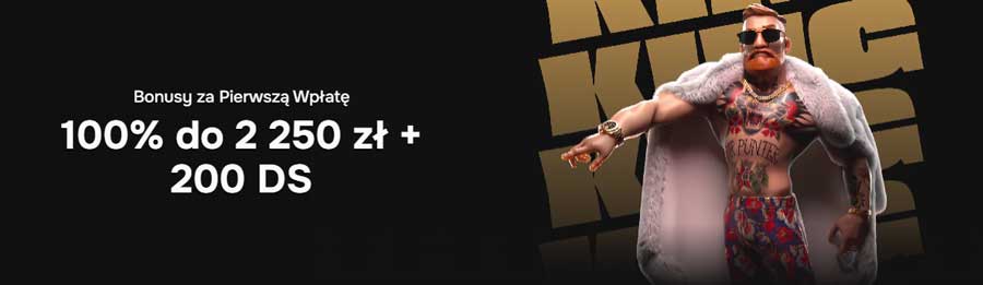 MrPunter: 100% + 200FS za Pierwszą Wpłatę
