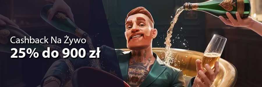 MrPunter: Cashback Na Żywo 25%