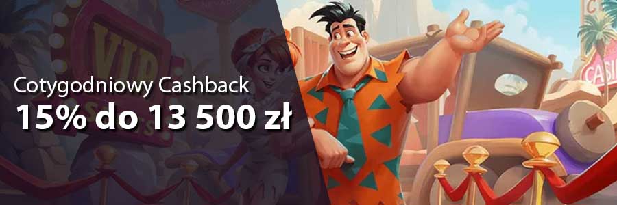 StoneVegas: Cashback Casino do 15%