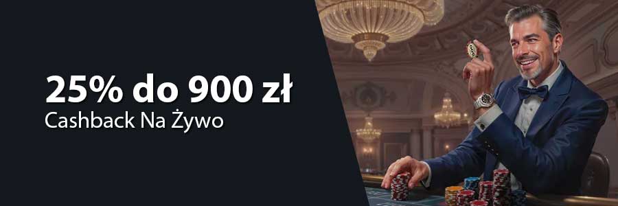 WonderLuck: Cashback Na Żywo 25%