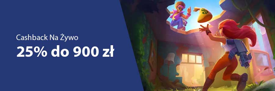 Pistolo: Cashback Na Żywo 25%