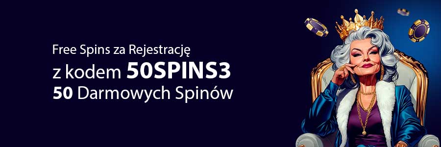 50 Darmowych Spinów za Rejestrację w SpinGranny Casino