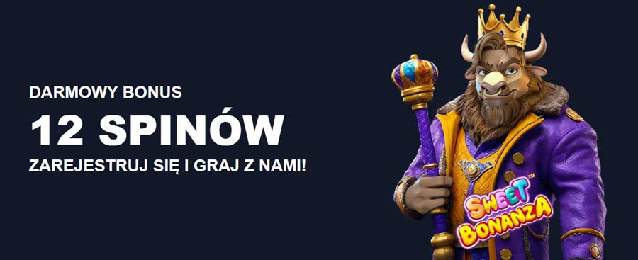 Bonus 12 Darmowych Spinów za Rejestrację w Bison Casino