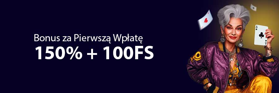 SpinGranny: 150% + 100FS za Pierwszą Wpłatę